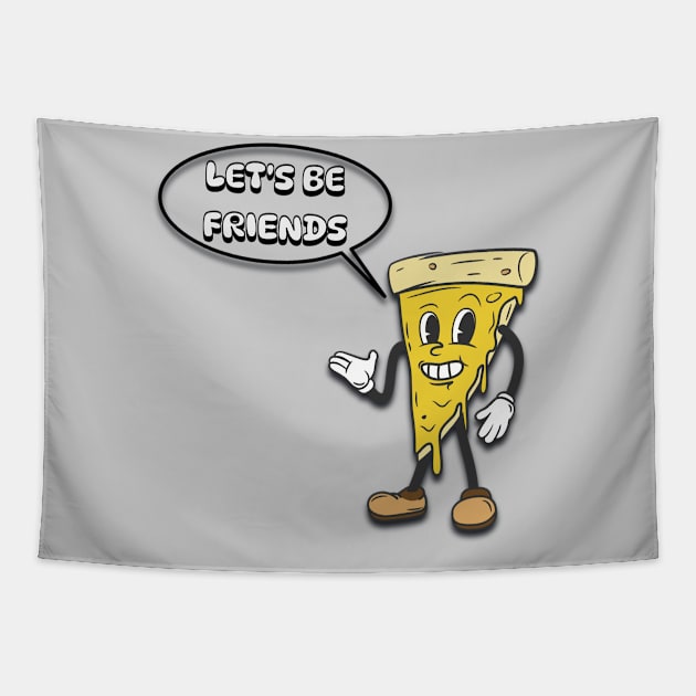 Let's Be Friends Tapestry by Mr. Moon Shop