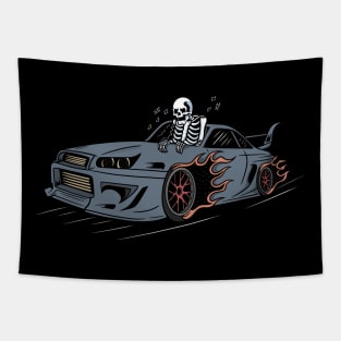 Car crash Tapestry