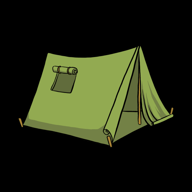 Tent Camping by fromherotozero