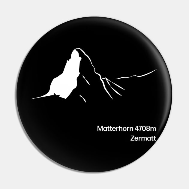 Matterhorn Zermatt 2 Pin by leewarddesign
