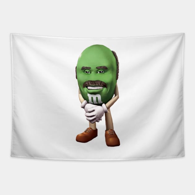 Dr. Phil M&M Tapestry by FlashmanBiscuit