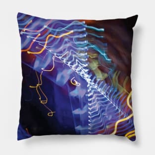 Painting With Light – Blue 9950 Pillow