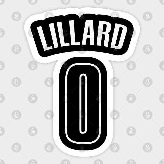 Damian Lillard Damian Lillard Jersey Autocollant Teepublic Fr