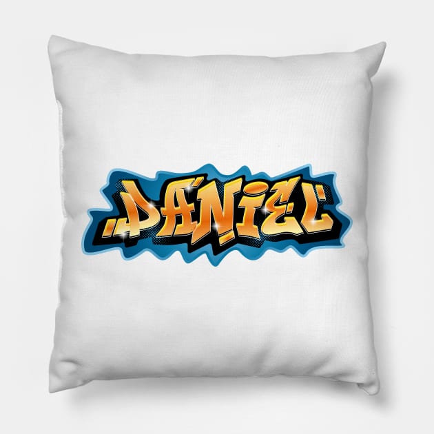 DANIEL Pillow by WildMeART