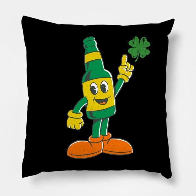 St Patricks Day Pillow by Museflash