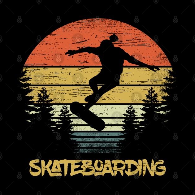 Vintage Skateboarding Apparel Skate Cloathing by RK Design