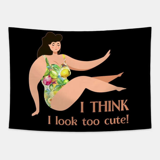 Body positivity Tapestry by CatCoconut-Art