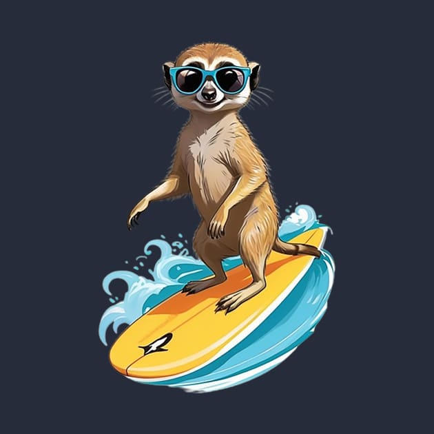 Surfing Meerkat by likbatonboot