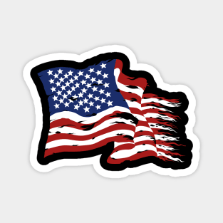 American Flag Magnet