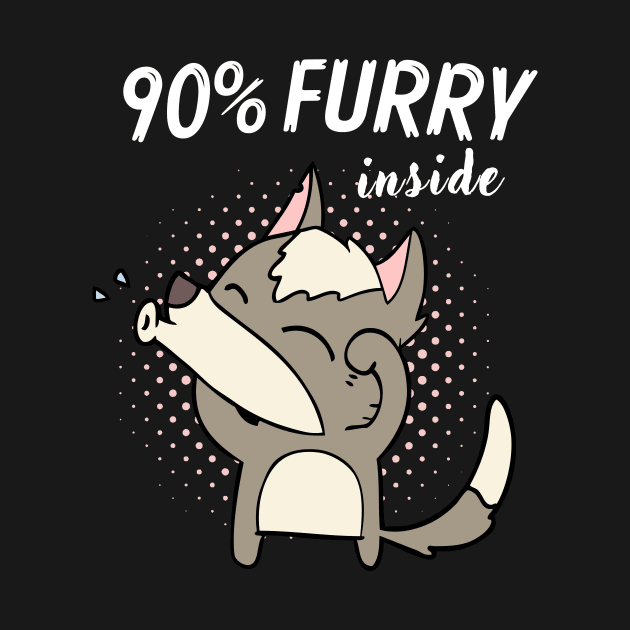 90% Furry Fursona Furries Fandom Fursuit by Foxxy Merch