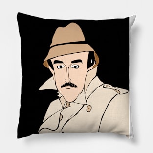 PETER SELLERS INSPECTOR CLOUSEAU FAN ART! Pillow