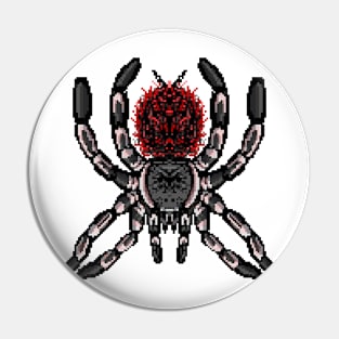 Tarantula Pixel Art Pin