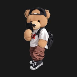 Selfie Teddy Bear T-Shirt