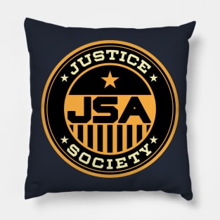 JSA Logo - Black Adam Pillow