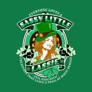 Sassy Little Lassie - St. Patrick's Day T-Shirt