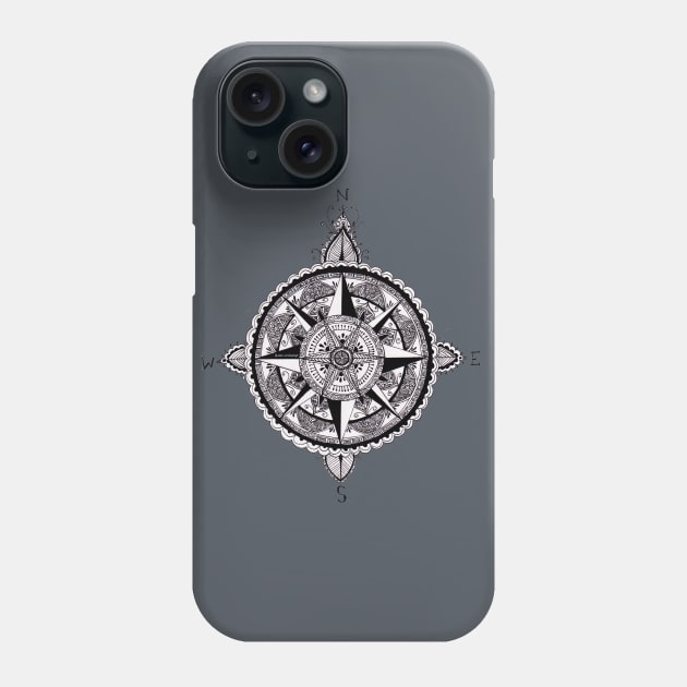 Compass Phone Case by Jazz_Lestrange