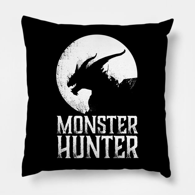 Monster Hunter Pillow by ballhard