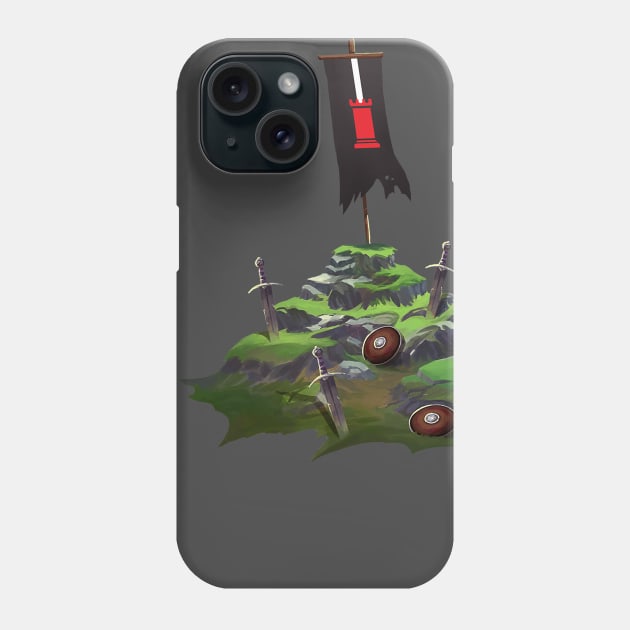 Red Rook Rising Warbanner Phone Case by PunTee