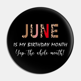 Leopard June Is My Birthday Month Yep The Whole Month Pin