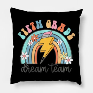 Back To School Fifth Grade Teacher 5Th Grade Dream Team Pillow