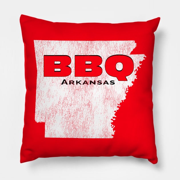 BBQ Arkansas, Get Your Grill On, Perfect BBQ, Sweet Home Barbeque Pillow by Jas-Kei Designs