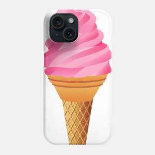 Ice Cream Cone - I <3 ICECREAM Phone Case