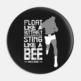 float like a butterfly sting like a bee Pin