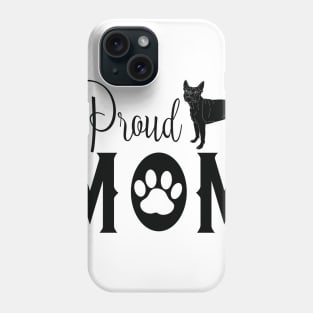 Proud Dog Mom - Boston Terrier Phone Case