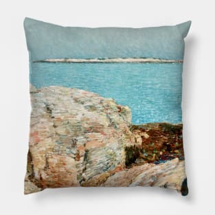 Duck Island by Childe Hassam Pillow