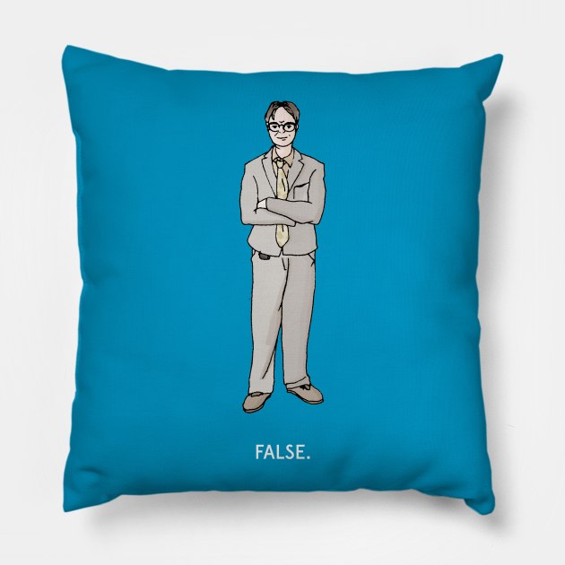 False. Pillow by fableillustration