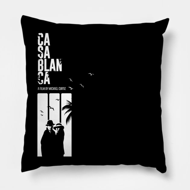 Casablanca movie Pillow by 2ToastDesign