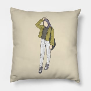 Olive Star Collection Pillow