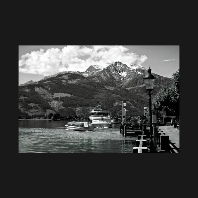 Zell am See in Black and White by Violaman