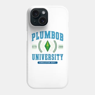 Plumbob University Emblem Phone Case