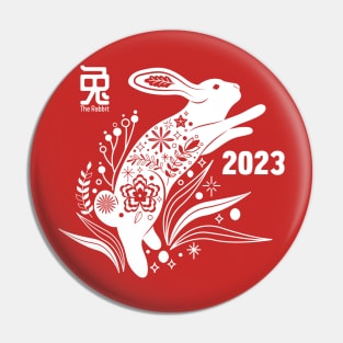 2023 Year Of The Rabbit Pin