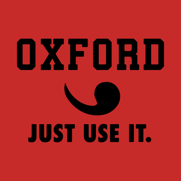 Oxford Comma Sportswear III by LordNeckbeard