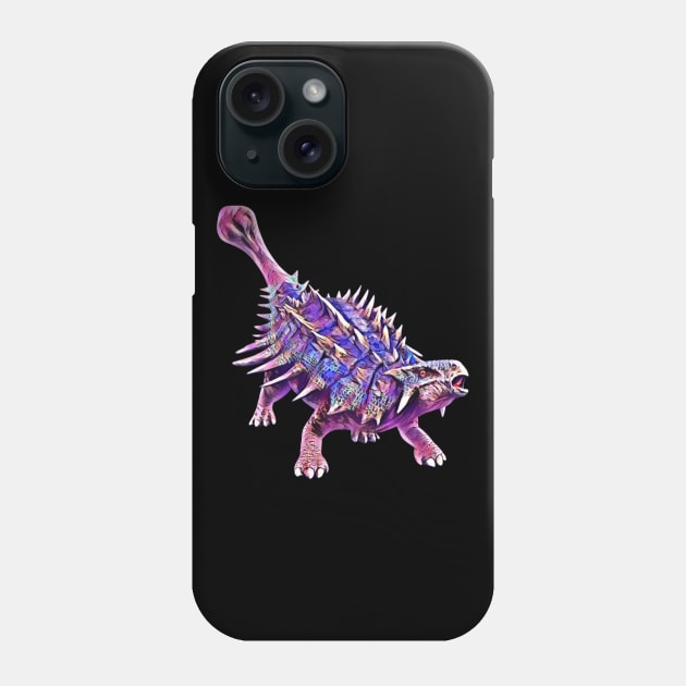 Ankylosaurus Phone Case by Nimmersatt