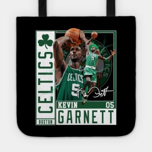 Kevin Garnett The Big Ticket Basketball Signature Vintage Retro 80s 90s Bootleg Rap Style Tote