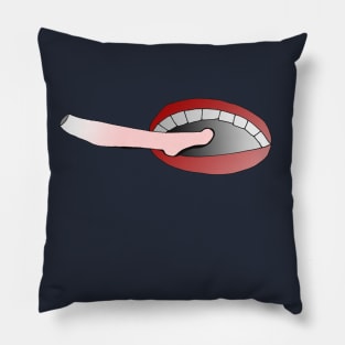 Foot in Mouth Pillow