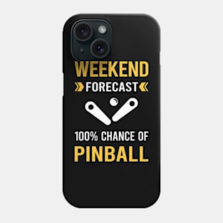 Weekend Forecast Pinball Phone Case