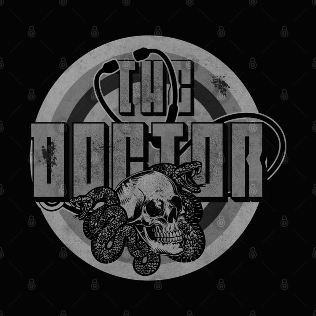 Horror Vintage The Doctor by CTShirts