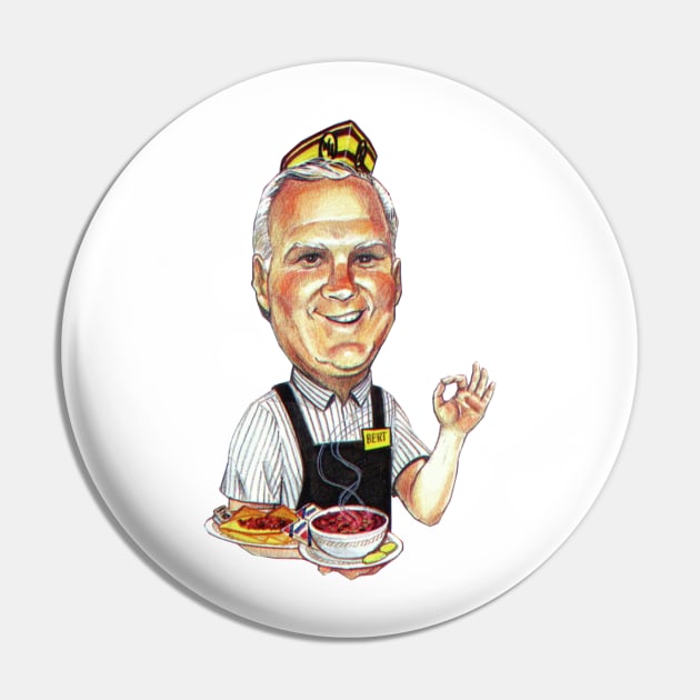 Bert's Chili Pin by That Junkman's Shirts and more!