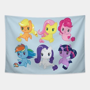 Cutie Mark Crew Seaponies Tapestry