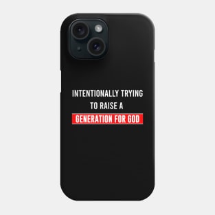 RISING A GENERATION Phone Case