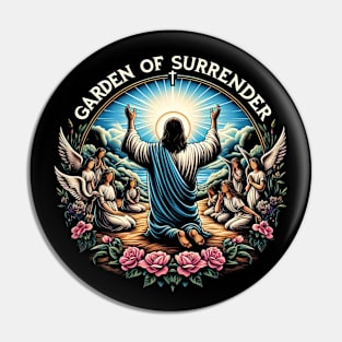 Garden of Surrender, his submission to God's plan Pin