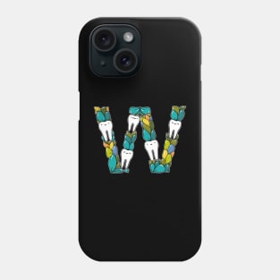 Letter W Phone Case