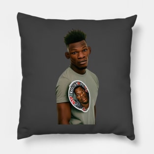 israel adesanya Pillow