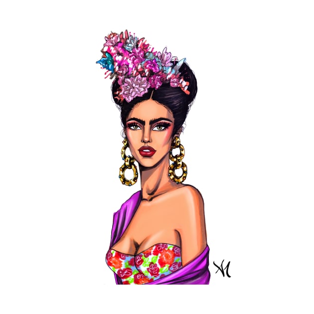 Frida Kahlo by armandmehidri