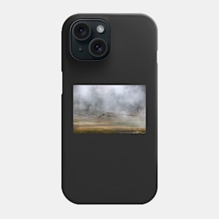 Crows in the Steam Phone Case