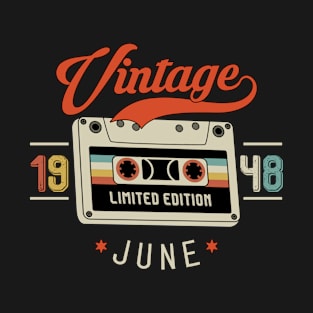 June 1948 - Limited Edition - Vintage Style T-Shirt